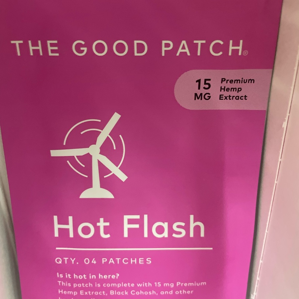 Hot Flash Patches - Pink